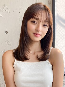エトラ 渋谷店(etora) 小顔 美髪 レイヤーカット イメチェン ワイドバング"