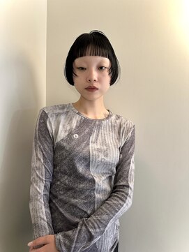 デン(den) オン眉 マッシュショートボブ