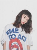 ○femme 二条○ランダムなくせ毛風パーマ