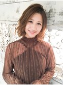 銀座/ショートボブ/髪質改善/顔周りレイヤー/韓国/ブリーチなし