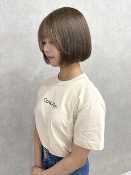 フランチェスカドットボブ(francesca.bob) 《別所好葉》ミルクティー×ボブスタイル