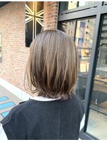 オーガニック アトリエ 大宮(organic+atelier)&nbsp;20代30代40代くびれヘア似合わせカット白髪ぼかしアースカラー