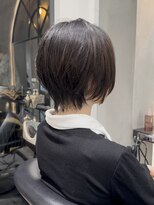 ロンドエニカ 大宮(Lond enika)&nbsp;グランマッシュ/細めハイライト/ショート/白髪ぼかし/前髪/大宮