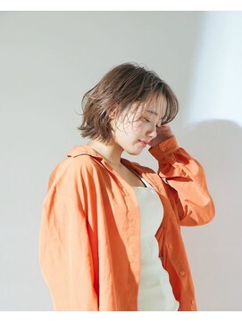 ティーシースペース 元住吉店(T.C.SPACE) ナチュラル × ショートボブ