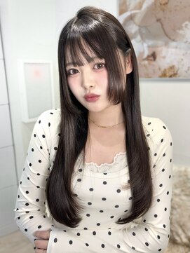 オニキス(ONYX) C17ケラチン髪質改善韓国レイヤーカット表参道チョコブラウン