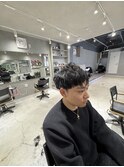無造作質感刈り上げショート