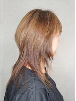 松本平太郎美容室 国立店 40代50代60代×ロングウルフ