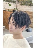 縦落ちツイストスパイラル×センターパート