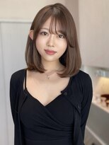 アナ ラーナ(Anna Lanna) 好印象ミディアムレイヤーヘアー【野呂朱里】