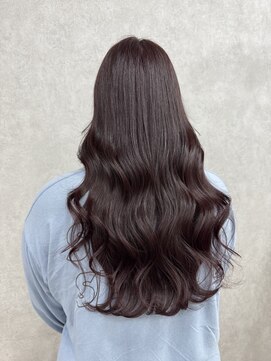 アン(Hair make un) ピンクブラウンカラー♪