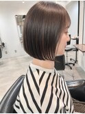 大人の前下がりボブ☆
