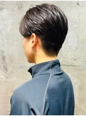 メンズショートフェザーショートメンズカット似合わせカット眉毛