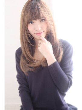 マリアバイアフロート(Maria by AFLOAT) Mariabyafloatブルーアッシュ!ナチュラルカールの小顔ロング♪