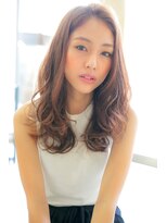 プロム(Prom)&nbsp;大人かわいいかきあげバングのセミロング