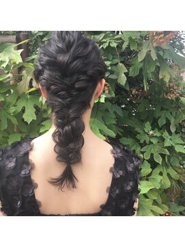 ブルー(BLUE) 【BLUE】ダウンスタイル