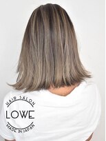 ルーヴェ(LOWE)&nbsp;【LOWE】外国人風バレイヤージュと外ハネボブがトレンド！