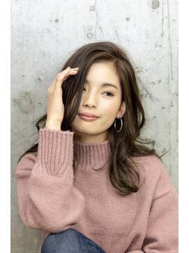 フィックスヘアー なんば(FIX-hair) かきあげセミロング