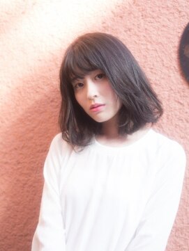 エマージュ 池袋東口店(Emerge) ひし形カールボブ×小顔フリンジバング【池袋/池袋/池袋/池袋駅