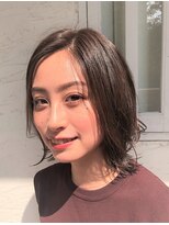 コマ(coma)&nbsp;【coma中野】マッシュウルフ_ネオウルフブラウン外ハネボブ