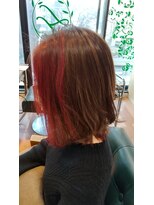 ルッカランス 王子店(Lucca Lance)&nbsp;2月 バングカラー＆インナーカラー