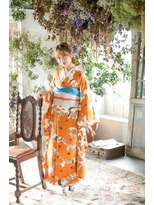 キッカ(kicca) 【kicca】振袖アップスタイル