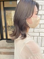 パーク(PAAQ) 【paaq kana】まろやかベージュ×顔まわりレイヤー