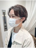 梅雨にも負けない前髪パーマショート