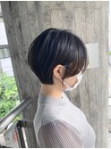 大人ショートボブ