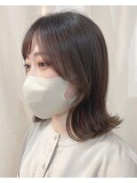 スイート ヘアデザイン(Suite HAIR DESIGN)&nbsp;オリーブベージュ ミディアム