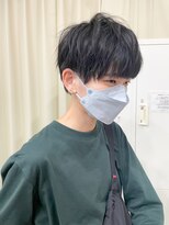 ハピネス 王寺店(Happiness) ハンサムショート マッシュショート 黒髪  メンズライク 王寺