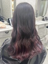 アールプラスヘアサロン(ar+ hair salon)&nbsp;ベビーピンクグラデーション
