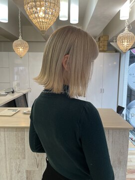 タオ 河原町(Tao) ボブとハイトーン