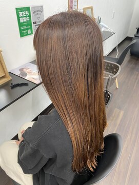 レイディバードカラー 籠原店 30分のリタッチカラー（根元白髪染め）