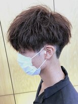 ニアウ 太田店(Niau)&nbsp;ツイストスパイラルパーママッシュメンズパーマ波巻きパーマ