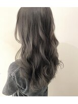 ネオリーブアイム 横浜西口店(Neolive aim)&nbsp;透明感グレージュカラー　ロング【横浜】