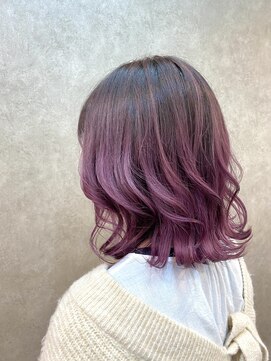 エニル(enil) ◎ラベンダーピンク・バレイヤージュ【春日部】◎