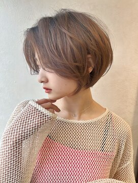ロンドブルーム 天神大名店(Lond Bloom) 10代20代30代ショートボブ髪質改善丸みショート似合わせカット