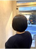 ナチュラルショートボブ