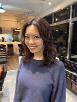 キュリオ(CURIO)&nbsp;顔まわりレイヤー×パーマ