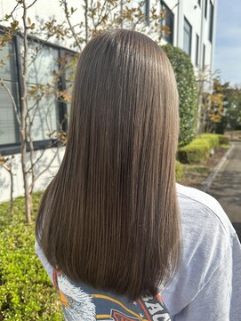 キーマン(KEYMAN) 【ブリーチあり】ミルクティーベージュ