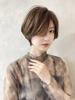 フォト イケブクロ(foto IKEBUKURO)&nbsp;レイヤーショート韓国ハイライトブリーチベージュ