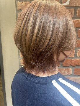 ラ タント(L'attente) ブリーチ無しカラー/ウルフカット