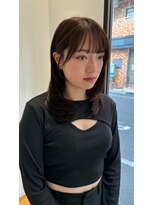 前髪こなれミディアンブレラカラーイメチェン《用賀》
