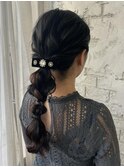 大人可愛いお呼ばれスタイル編みおろし