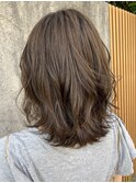 グレージュヘア