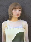 ミルキーベージュ×アンブレラカラー