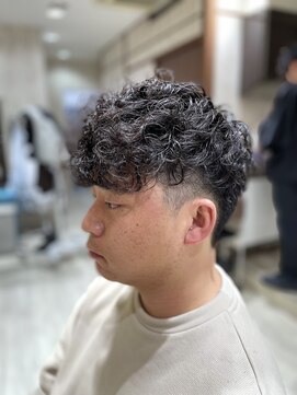 ヘアスペース エアリス(Hair space Earth) メンズスパイラルパーマ