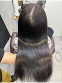 髪質改善ストレート