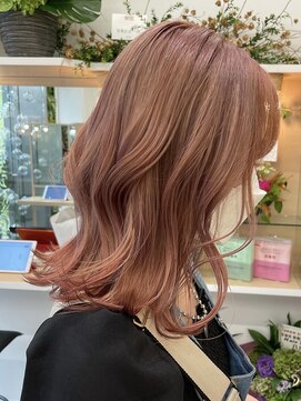エイトヘアー(8 HAIR) ピンクベージュ