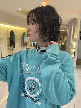 ヤヨイブレインズフェアリー(YAYOI BRAINS fairy) 古着ミックスミディアムパーマ